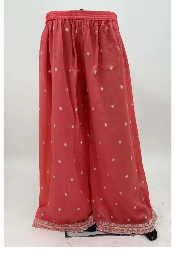Light_Pink_Vichitra_Kurti_With_Pant_And_Dupatta_Set_For_Women