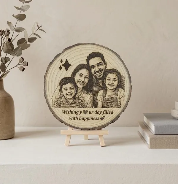 Personalized_Family_Photo_Wood_Slice_With_Stand_Custom_Engraved_Wooden_Keepsake_Gift