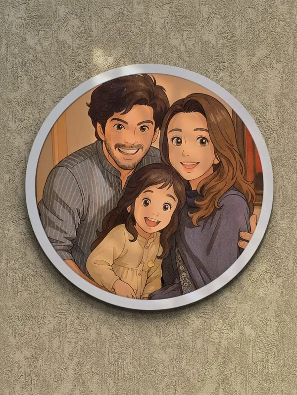 Personalized_Illustrated_Photo_Frame_Set_Custom_Family_Portrait_Wall_Decor
