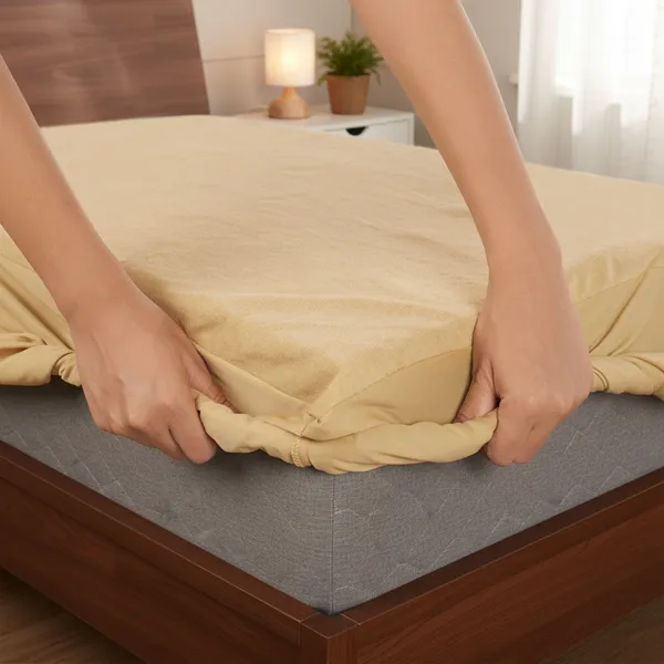 Beige_Cotton_Bedsheet_For_Adults