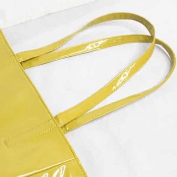 Yellow_Pu_Leather_Tote_Handbag_For_Women