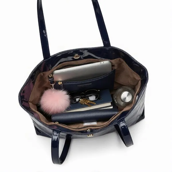 Midnight_Blue_Pu_Leather_Oversized_Handbag_For_Women