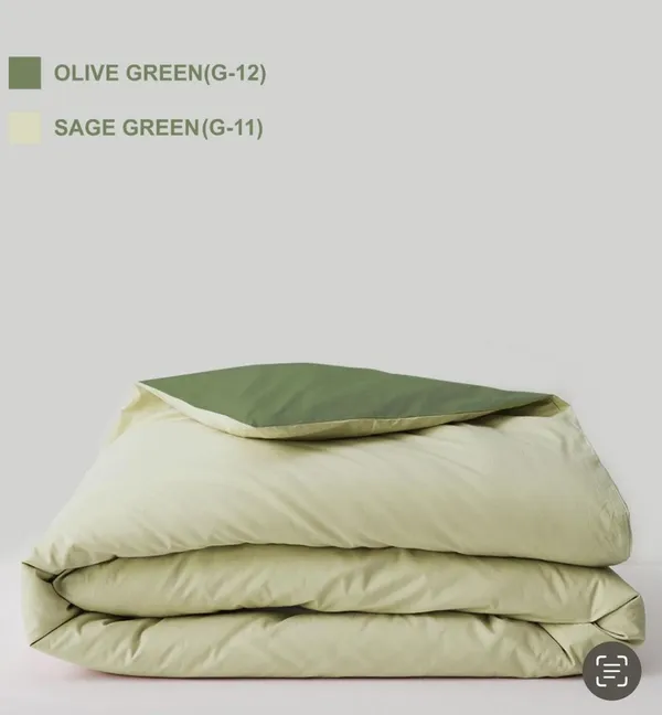 Olive_Green_Microfiber_Polyester_Filling_Comforter_For_Adults