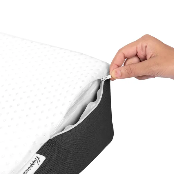White_And_Grey_Memory_Foam_Pillow_For_Adults