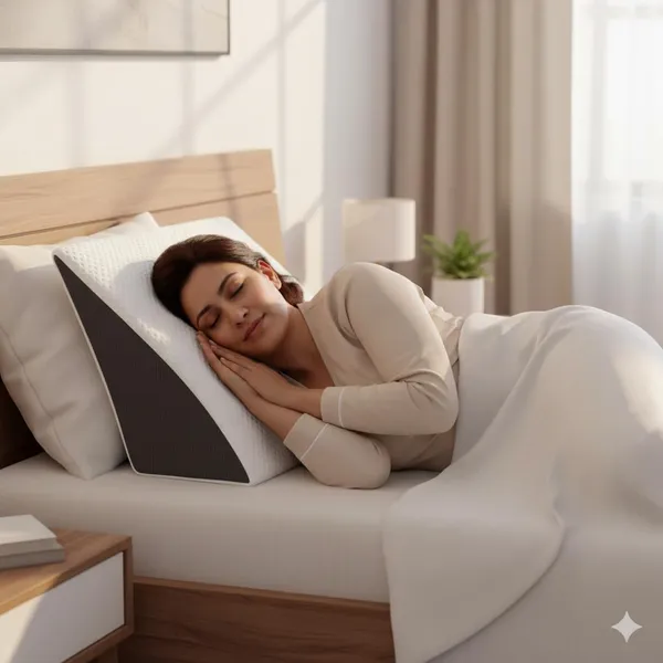 White_And_Grey_Memory_Foam_Pillow_For_Adults