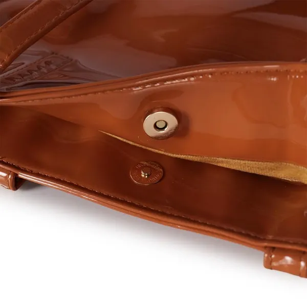 Brown_Pu_Leather_Laptop_Tote_Bag_For_Women