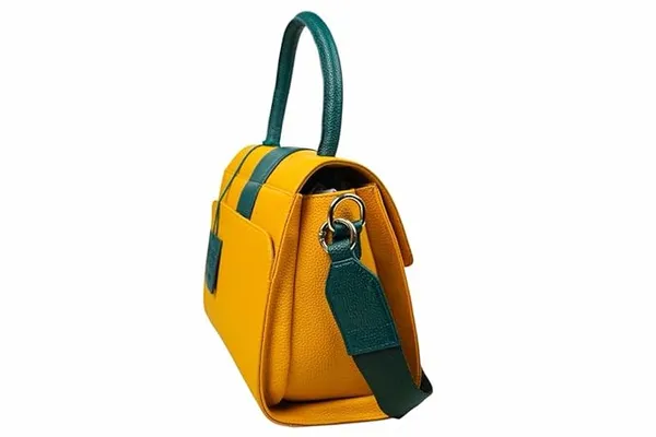NEERA_Women's_Premium_Structured_Top_Handle_Handbag_|_PU_Leather_Satchel_Purse_with_Adjustable_Sling_Strap_|_Magnetic_Closure_|_Office,_Casual,_Party_&_Daily_Use
