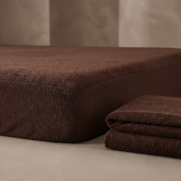 Brown_Terry_Cotton_Tpu_Waterproof_Layer_Bedsheet_For_Adults