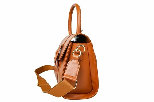 NEERA_Women's_Premium_Structured_Top_Handle_Handbag_|_PU_Leather_Satchel_Purse_with_Adjustable_Sling_Strap_|_Magnetic_Closure_|_Office,_Casual,_Party_&_Daily_Use