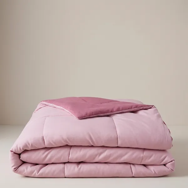 Pink_Microfiber_Fabric_Comforter_For_Adults