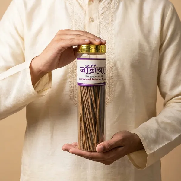 Jauhariya_International_Perfumed_Agarbatti_Premium_Incense_Sticks_In_Glass_Jar_Pack_Of_2