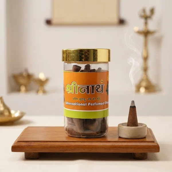 Perfumed_Dhoop_Aromatic_Incense_Cones_For_Pooja_And_Meditation_Pack_Of_3