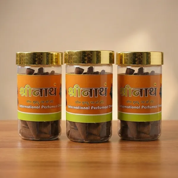 Perfumed_Dhoop_Aromatic_Incense_Cones_For_Pooja_And_Meditation_Pack_Of_3