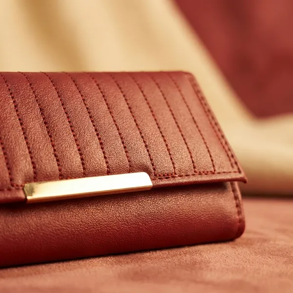 Premium_Quilted_Leather_Wallet_For_Women_-_Maroon._Buy_1_Get_1_Free_Colour_May_Be_Varey