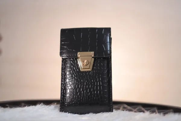 Elegant_Black_Croc-Textured_Mini_Crossbody_Bag_With_Gold_Hardware._Buy_1_Get_1_Free_Colour_May_Be_Varey