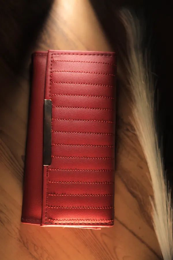 Elegant_Red_Quilted_Leather_Wallet_For_Women._Buy_1_Get_1_Free_Colour_May_Be_Varey