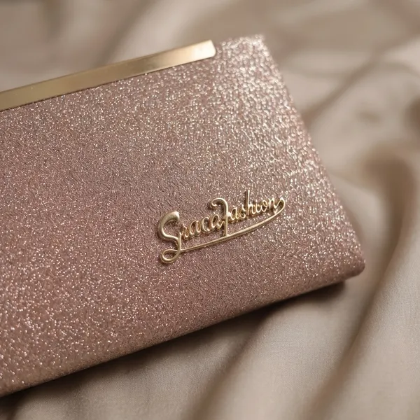 Sparkling_Champagne_Rose_Gold_Clutch_Purse_With_Metal_Frame.Buy_1_Get_1_Free_Colour_May_Be_Varey