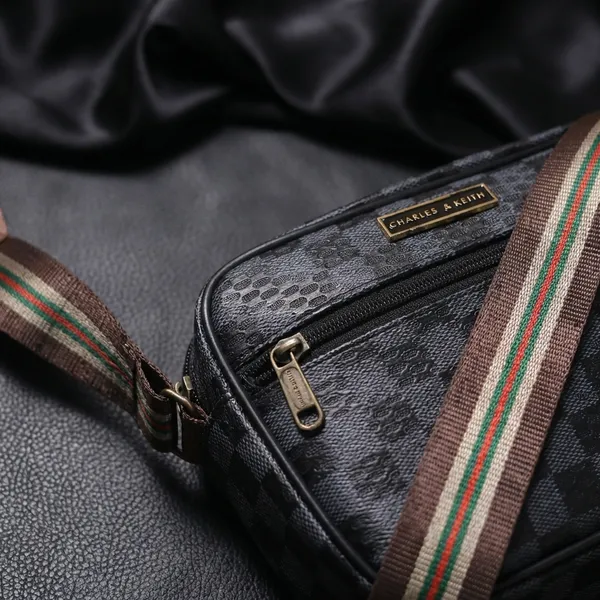 Checkered_Crossbody_Sling_Bag_With_Adjustable_Strap._Buy_1_Get_1_Free_Colour_May_Be_Varey