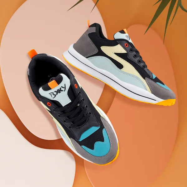 Multicolor_Chunky_Casual_Sneakers_For_Men