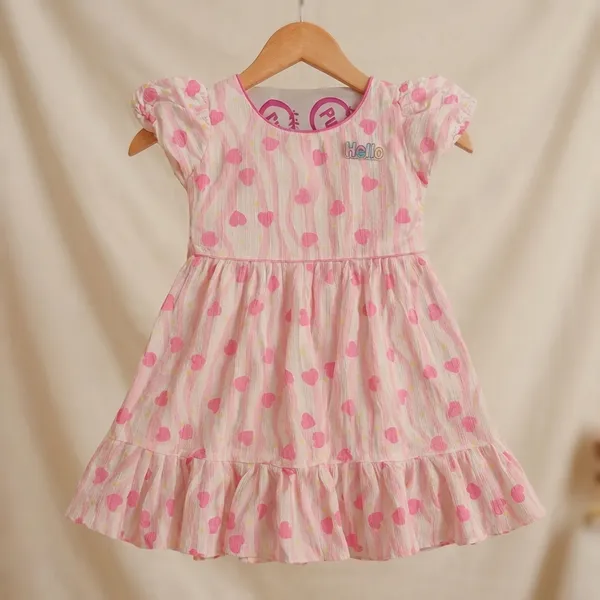 Pink_Heart_Print_Dress_For_Girls