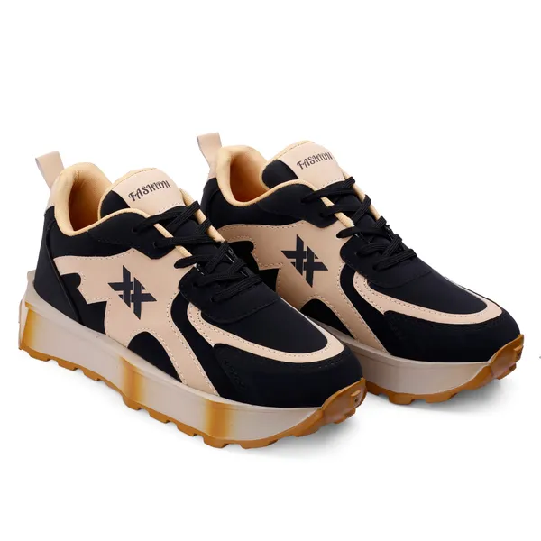 Black_Beige_Star_Logo_Gum_Sole_Sports_Sneakers_For_Men