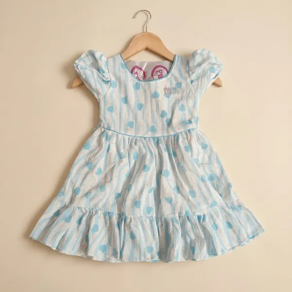 Blue_Polka_Dot_Cotton_Dress_For_Girls