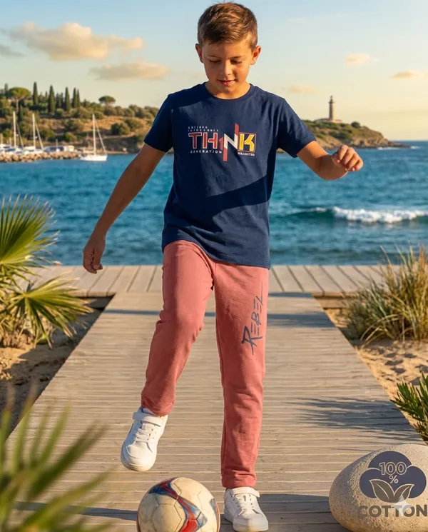 Multicolor_Cotton_Printed_T_Shirt_And_Jogger_Set_For_Boys_And_Navy_Blue_Cotton_Graphic_Think_Print_T_Shirt_For_Boys_Combo_Pack_Of_2