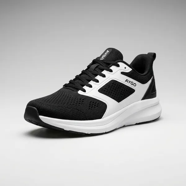 Black_White_Running_Sports_Shoes_For_Men