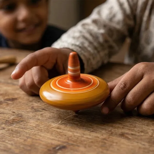 Eco-Spin:_Traditional_Indian_Wooden_Bhowra