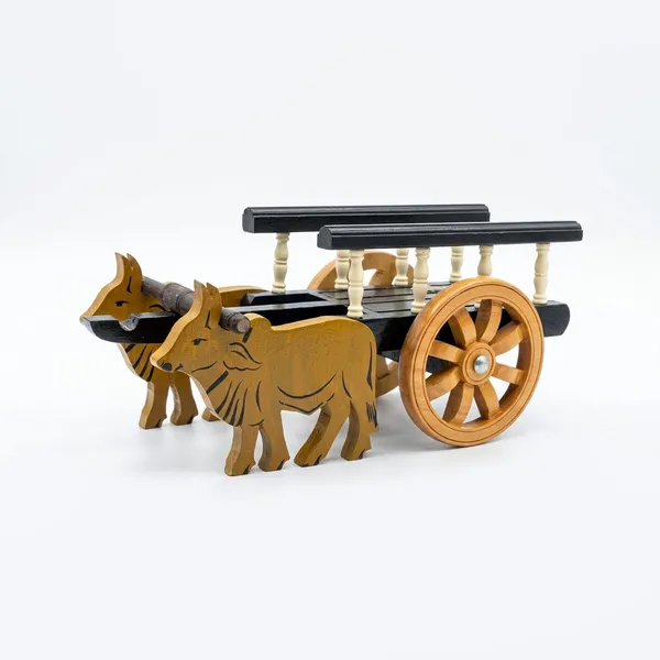 Multicolor_Handcrafted_Wooden_Traditional_Miniature_Bullock_Cart_Toy