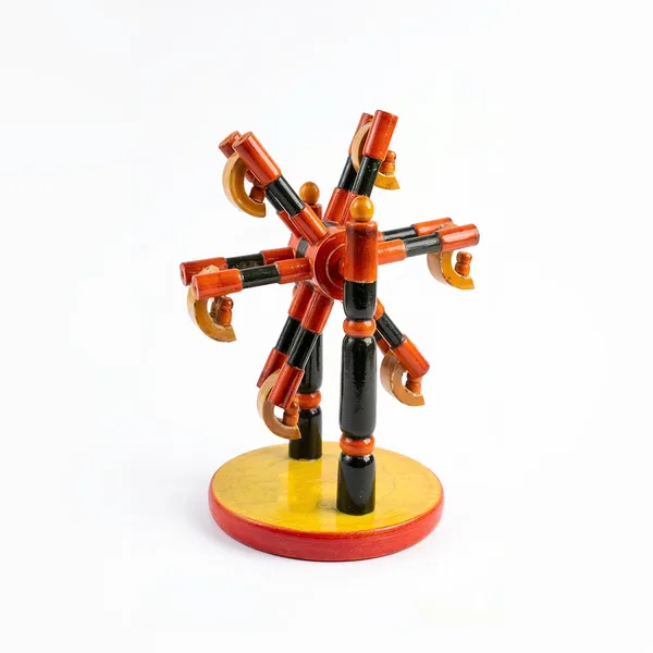 Handcrafted_Wooden_Ferris_Wheel_Model