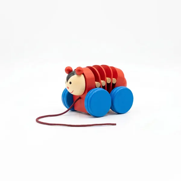 Handcrafted_Wooden_Pull-Along_Caterpillar_Toy