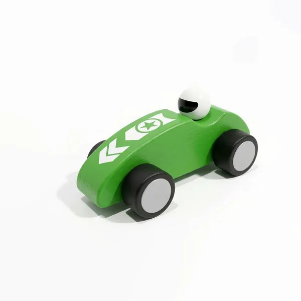 Green_Wooden_Green_Classic_Retro_Style_Racing_Car_Toy_With_Driver