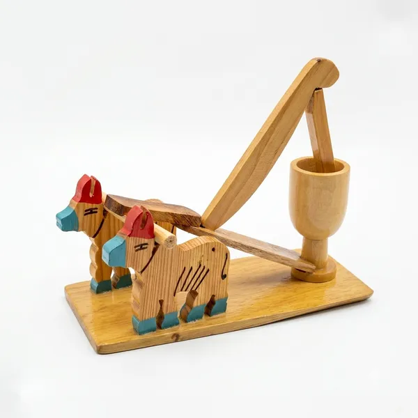 Multicolor_Wooden_With_Farmer_And_Animals_Pull_Along_Toy_Car_and_Balancing_Desk_Novelty_Drinking_Bird_Toy_(Pack_of_2)