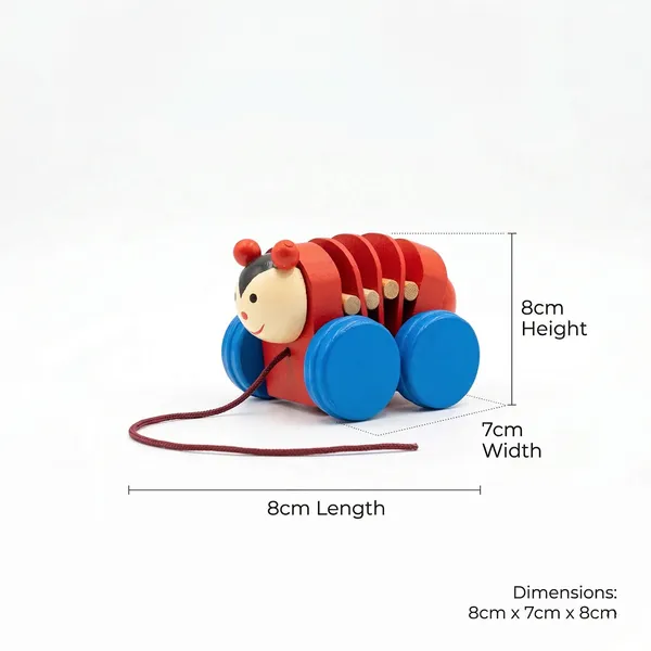 Handcrafted_Wooden_Pull-Along_Caterpillar_Toy