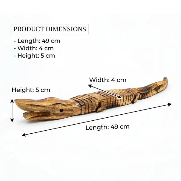 Brown_And_Black_Handcrafted_Wooden_With_Articulated_Body_Crocodile_Figurine_Toy