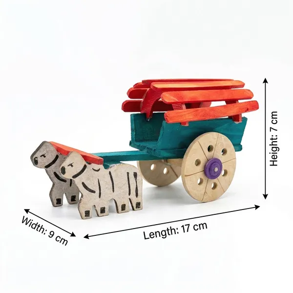 Multicolor_Handcrafted_Wooden_Traditional_Bullock_Cart_Toy