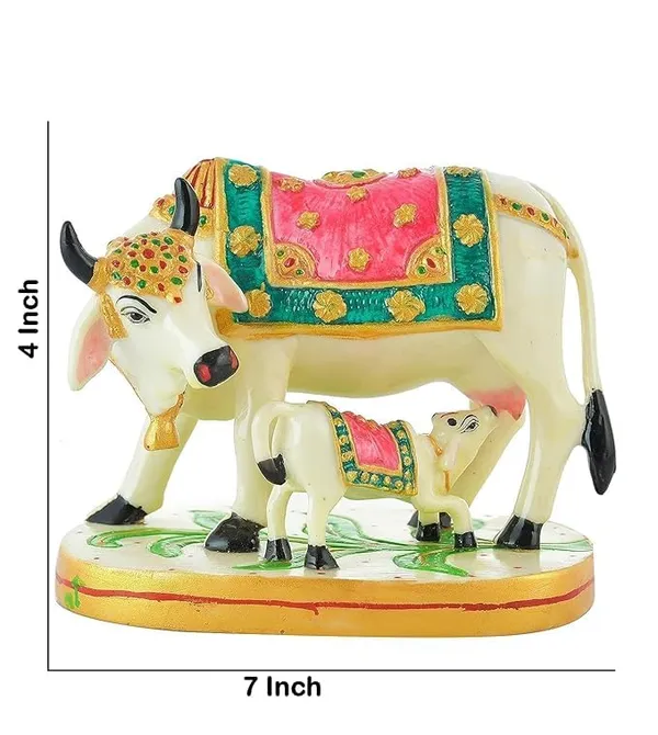 Cow_Calf_Wedding_Cow_Calf_Vastu_Decor_Size_7X4_Inch