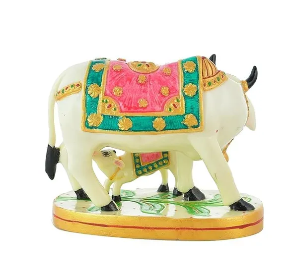 Cow_Calf_Wedding_Cow_Calf_Vastu_Decor_Size_7X4_Inch