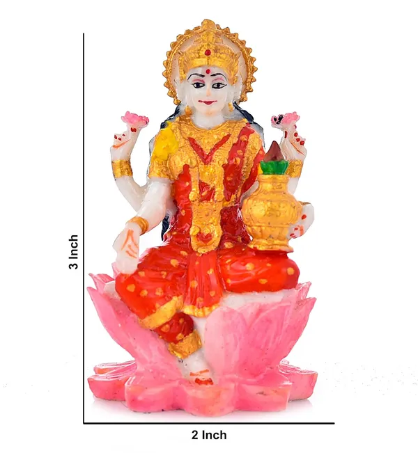 Polyresin_Laxmi_Ji_Ganesh_Ji_Murti_Figurine_Idol_Statue_Sculpture_For_Pooja_Home_Room_3_X_2_Inches