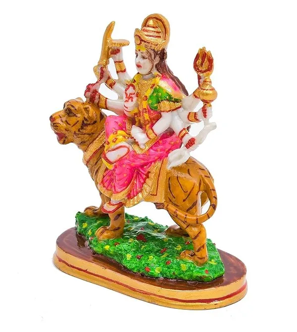 Polyresin_Maa_Durga_Devi_Idol_Statue_Spiritual_Puja_Vastu_Showpiece_Fegurine_Religious_Murti_Pooja_Gift_Item