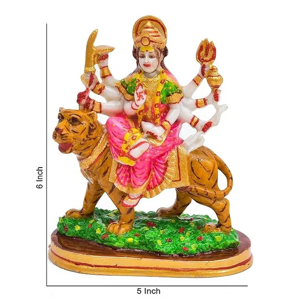 Polyresin_Maa_Durga_Devi_Idol_Statue_Spiritual_Puja_Vastu_Showpiece_Fegurine_Religious_Murti_Pooja_Gift_Item