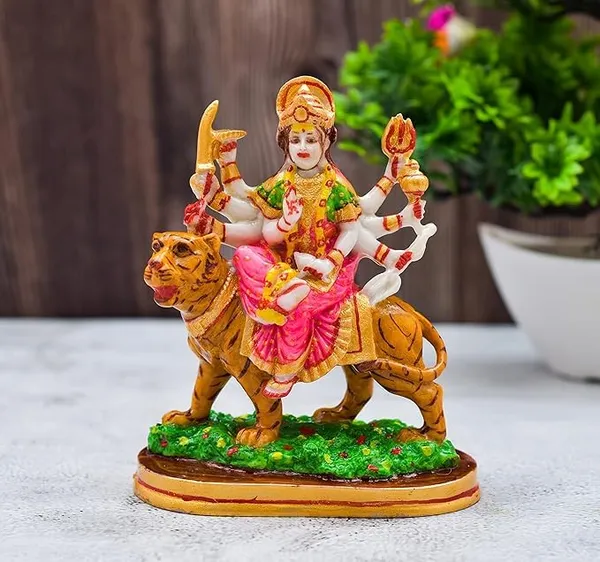 Polyresin_Maa_Durga_Devi_Idol_Statue_Spiritual_Puja_Vastu_Showpiece_Fegurine_Religious_Murti_Pooja_Gift_Item