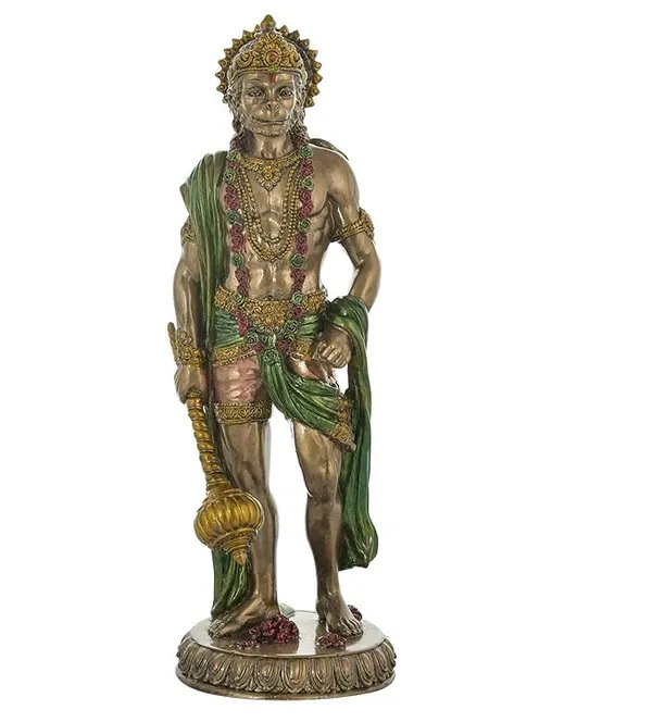 Lord_Hanuman_Ji_Idol_Bajrangbali_In_Standing_Position_With_Gada_Balaji_Ji_Ki_Murti_For_Home_Car_Dashboard_Office_Temple_Pooja_Decor_Figurine_Showpiece_Size_10_X_3_5_Inch