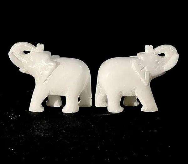 Handicraft_Exclusive_Pure_White_Marble_Elephant_Smooth_Finish_And_Perfect_Carving_Home_Decor_Auspicious_Gift_For_Housewarming_Welcome_Set_Of_2_3_Inch