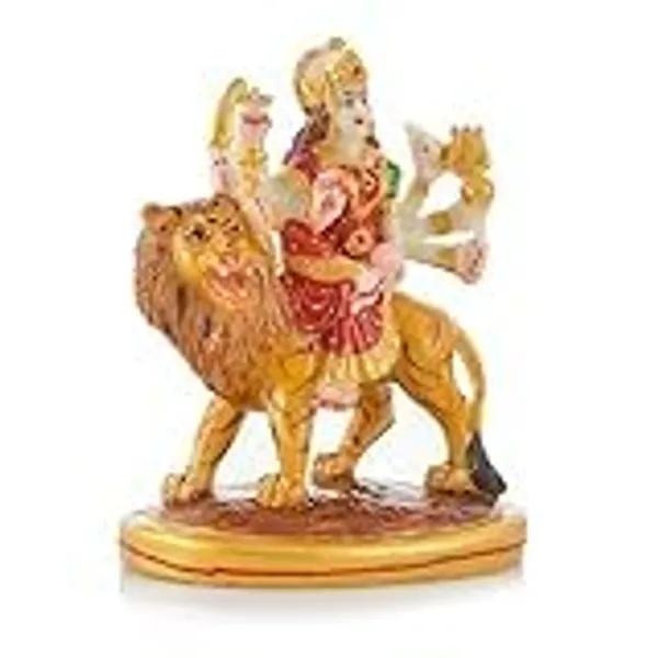 Polyresin_Durga_Maa_Murti_Idol_For_Home_Office_Decor_Pooja_Room_Goddess_Durga_Spritual_Sculpture_Statue_5X5_Inch