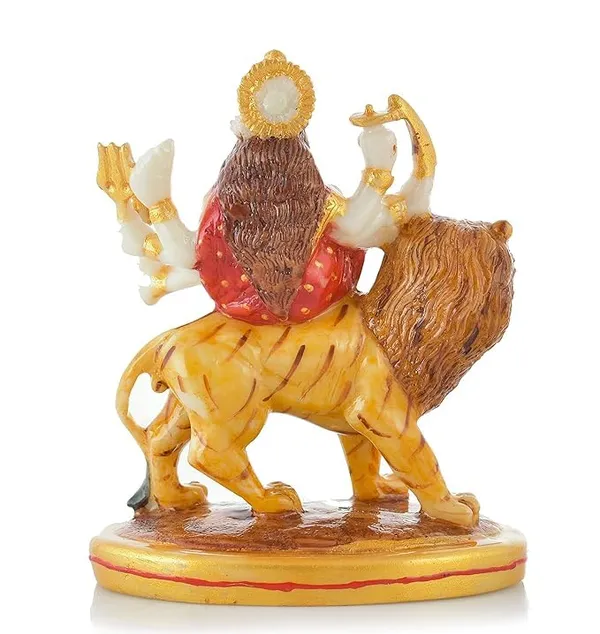 Polyresin_Durga_Maa_Murti_Idol_For_Home_Office_Decor_Pooja_Room_Goddess_Durga_Spritual_Sculpture_Statue_5X5_Inch