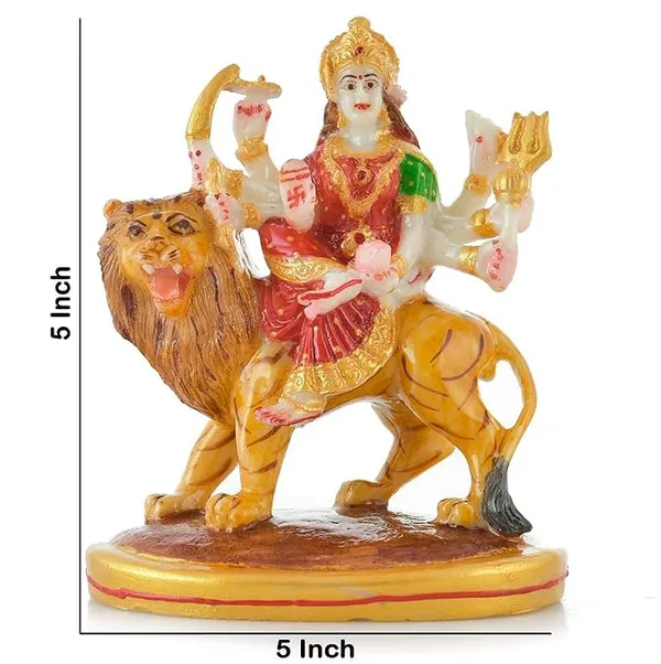 Polyresin_Durga_Maa_Murti_Idol_For_Home_Office_Decor_Pooja_Room_Goddess_Durga_Spritual_Sculpture_Statue_5X5_Inch