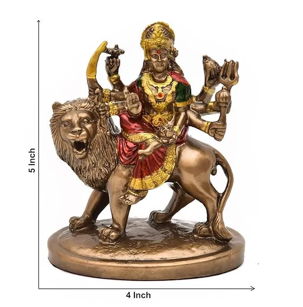 Polyresin_Durga_Maa_Murti_Idol_For_Home_Office_Decor_Goddess_Durga_Spritual_Decorative_Sculpture_Showpiece_4X5_Inch