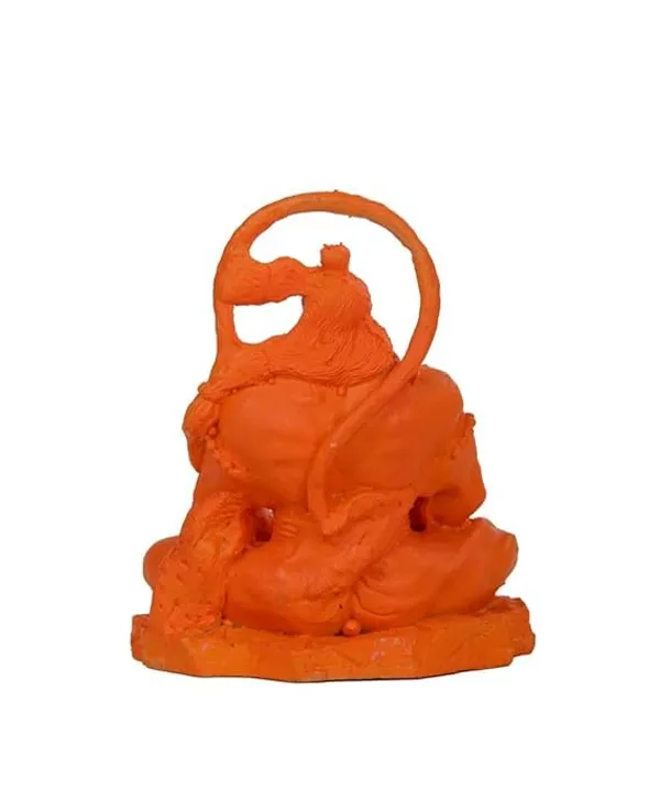Hanuman_Ji_Murti_Lord_Bajrangbali_Idol_In_Dhyan_Mudra_For_Home_Car_Dashboard_Decorative_Showpiece_Resin_Orange_Black_Gold11Cm